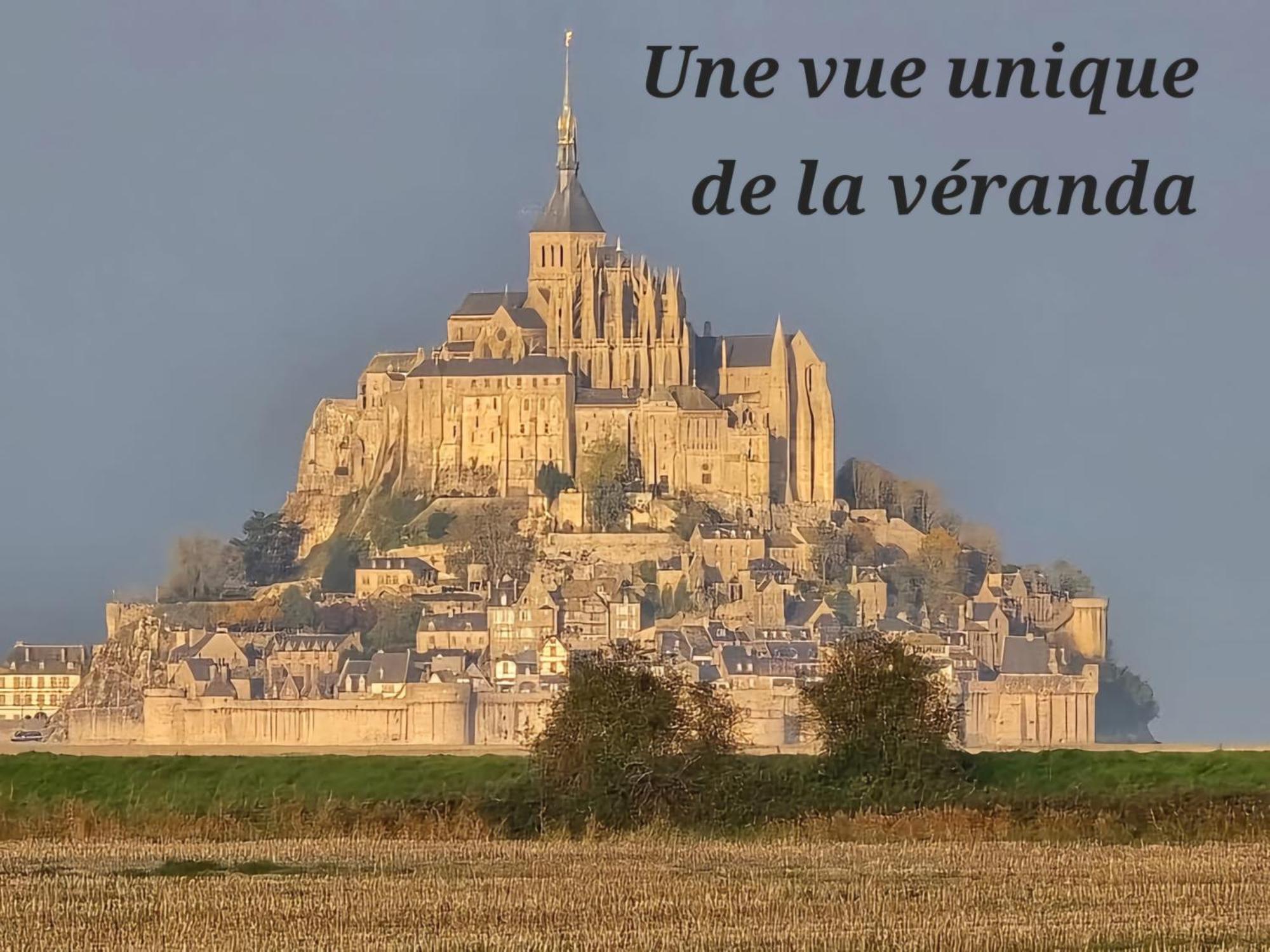 Vue Exceptionnelle Sur Le Mont Saint Michel * Huisnes-sur-Mer